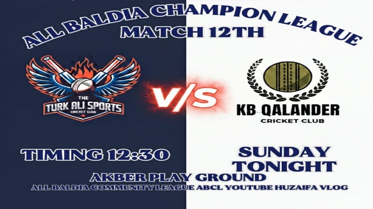 Turk Ali Sports V/S KB Qalander Cricket Club Cricket Club first inning 💕😍🏏