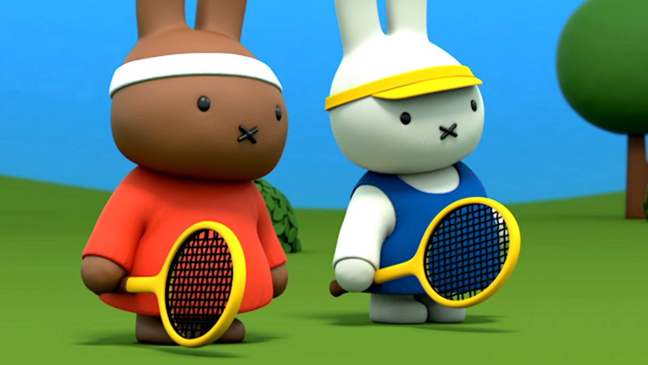 nijntje en de tenniswedstrijd | nijntjes avonturen, groot en klein | nijntje | series voor kids