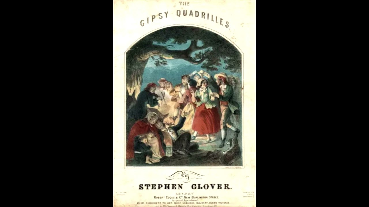 STEPHEN GLOVER The Gipsy Quadrilles 1863