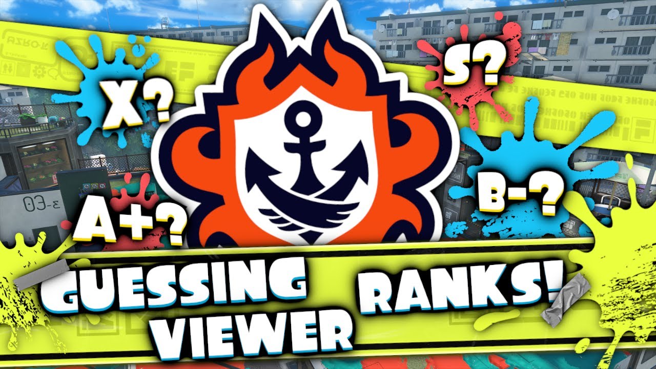 Can I GUESS My Viewers Splatoon 3 Ranks?