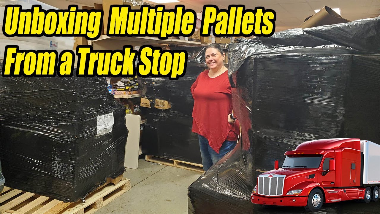 Unboxing Multiple Pallets From a Truck Stop Distributor - Another buy from ASD Market Week in Vegas