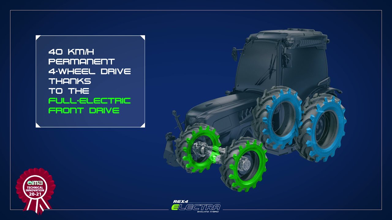 Landini Rex4 Electra - Evolving Hybrid