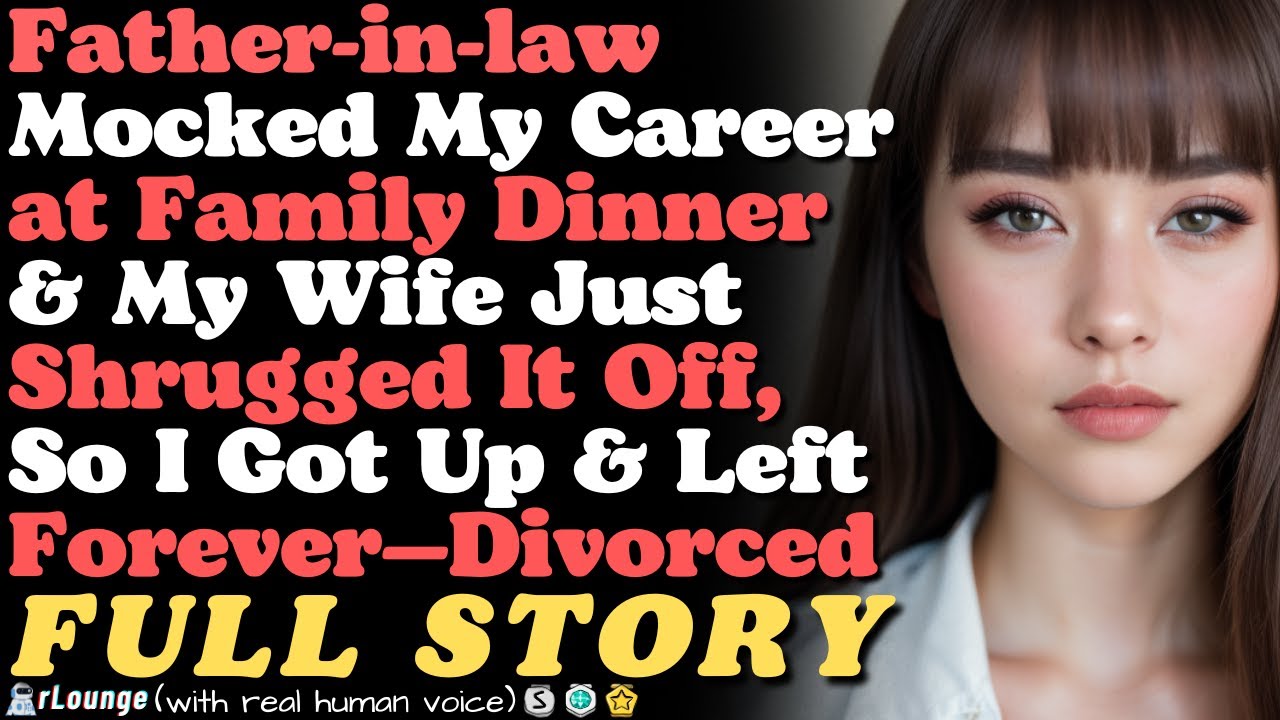 FIL Mocked My Job in Front of Everyone—Wife Shrugged It Off, So I Walked Away for Good