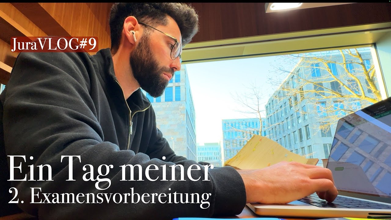 Ein Tag in meiner 2. Examensvorbereitung | JuraVLOG#9