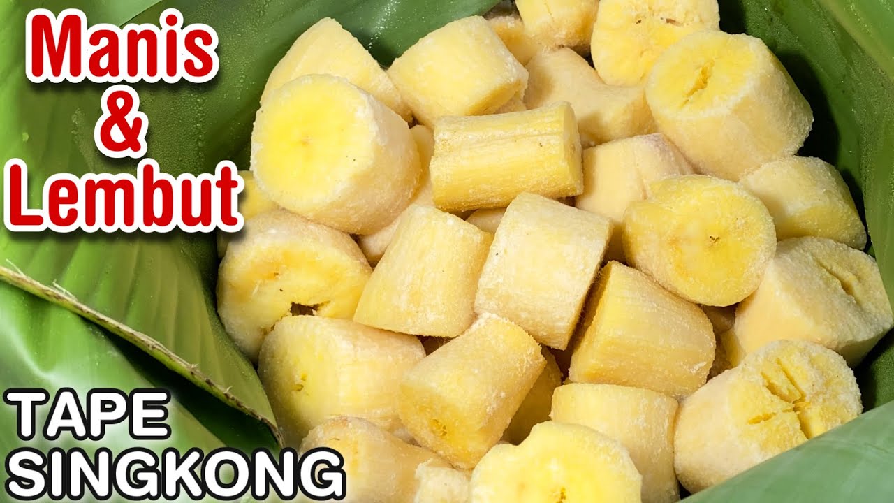MEMBUAT TAPE SINGKONG PALING MUDAH