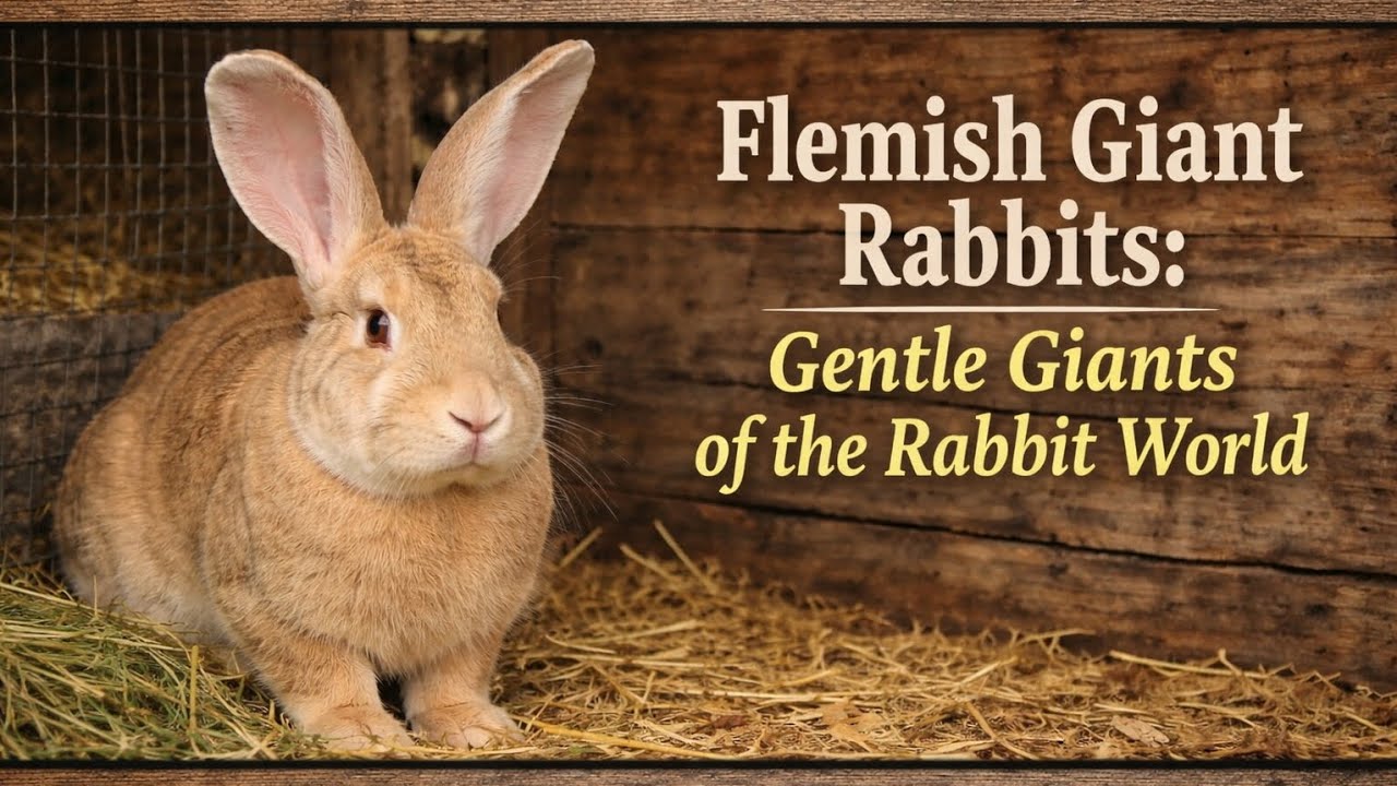 Flemish Giant Rabbits: The Gentle Giants of the Rabbit World