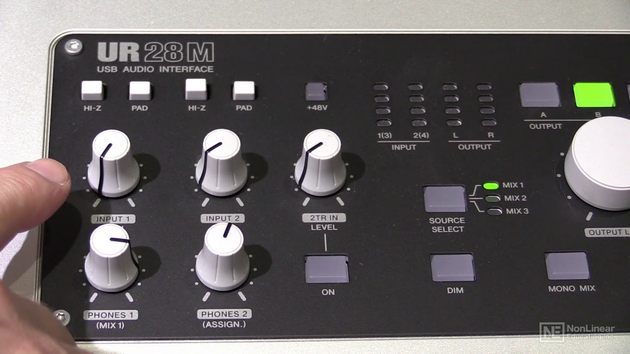 Cubase 10 103: Audio Recording and Editing - 2. Setting Input Levels