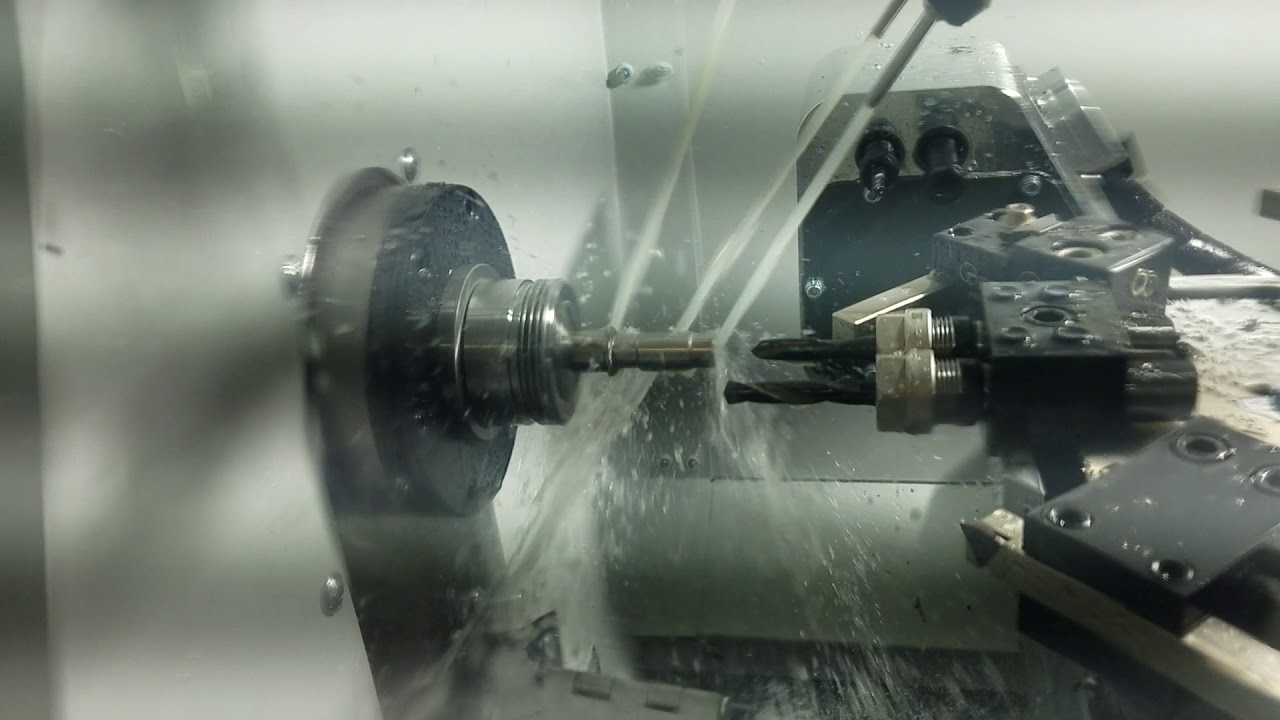 Haas CL-1 with live tooling and bar push to stop