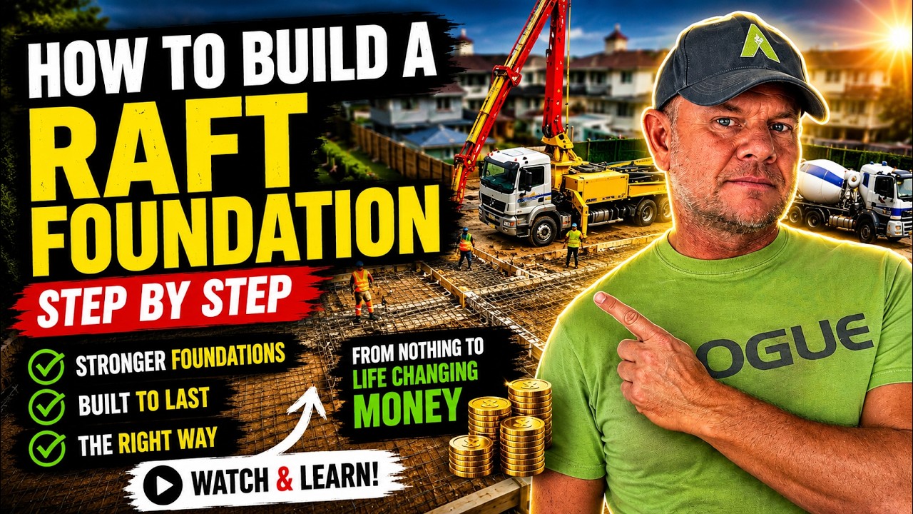 HOW TO BUILD A RAFT FOUNDATION