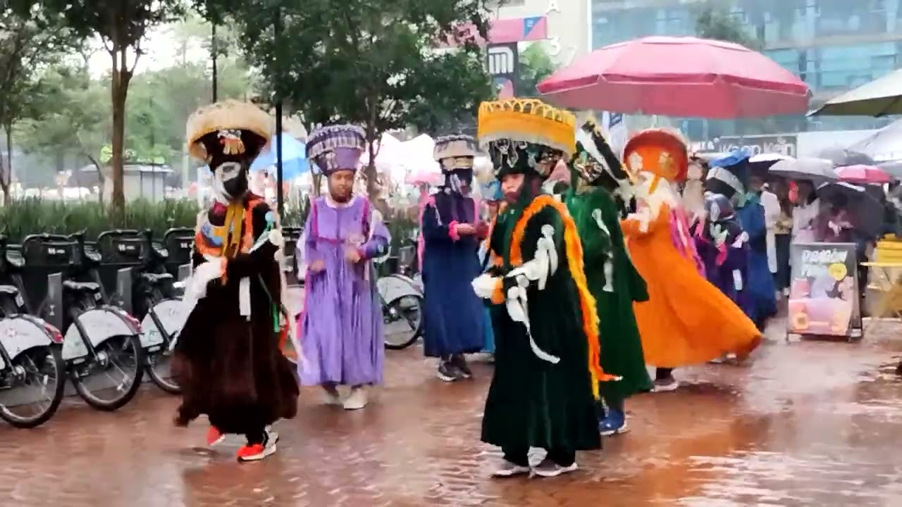 Fiesta patronal San Miguel Arcángel, Centro Histórico, Ciudad de México. 2024.