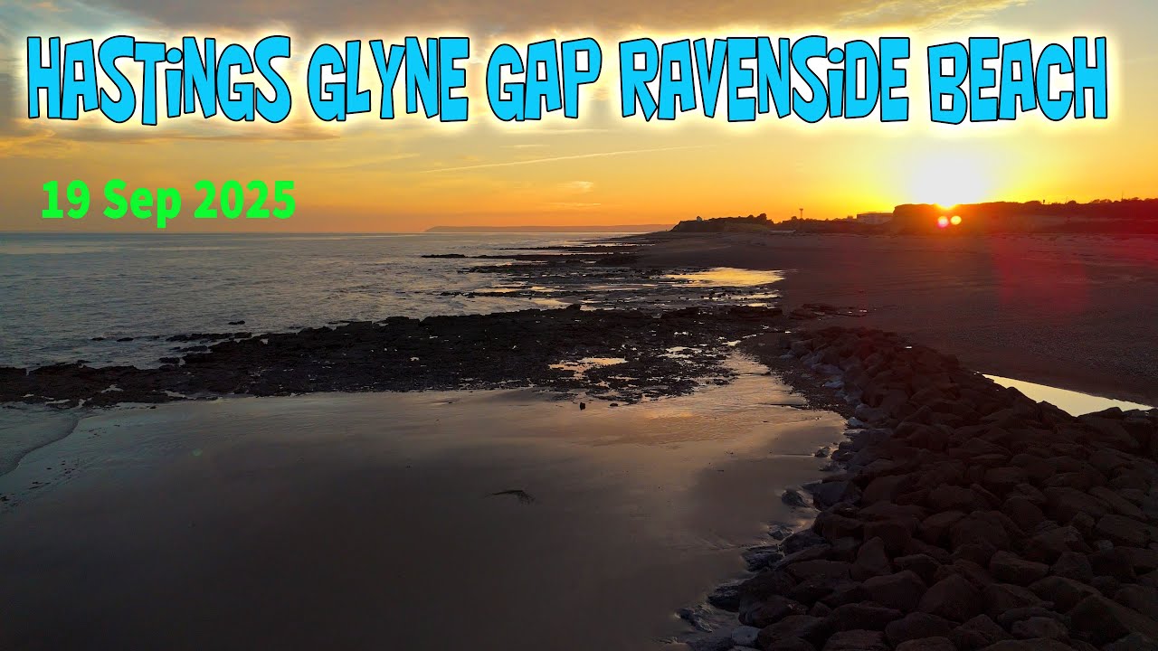 Hastings Glyne Gap Ravenside Beach 10th Sep 25