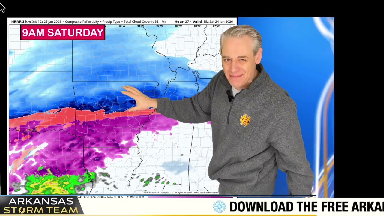 Winter Storm Update January 23rd, 2026