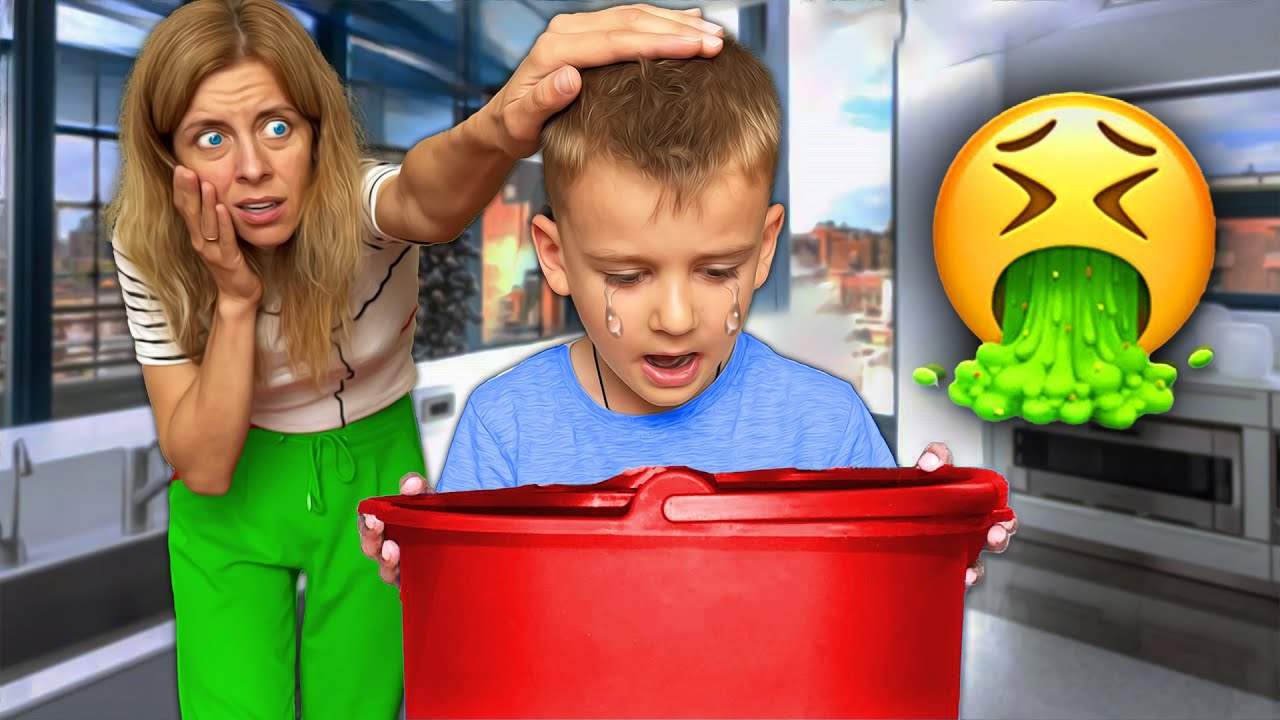 😭 MATEI VOMITĂ toată ZIUA 🤮 Mihaela și Ionuț au FEBRĂ MARE 🥵
