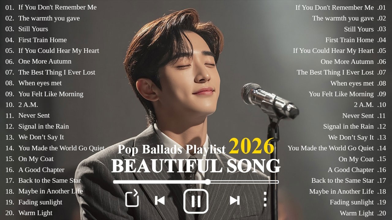 Romantic Ballads 2026 | Emotional & Beautiful Love Songs | K-Drama OST Vibes