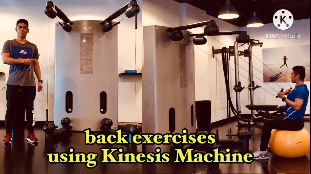 Full Back Exercises using Kinesis Machine
