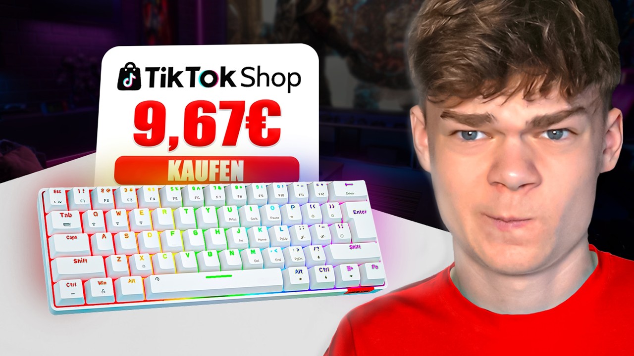 Ich teste TIKTOK SHOP Gaming Produkte