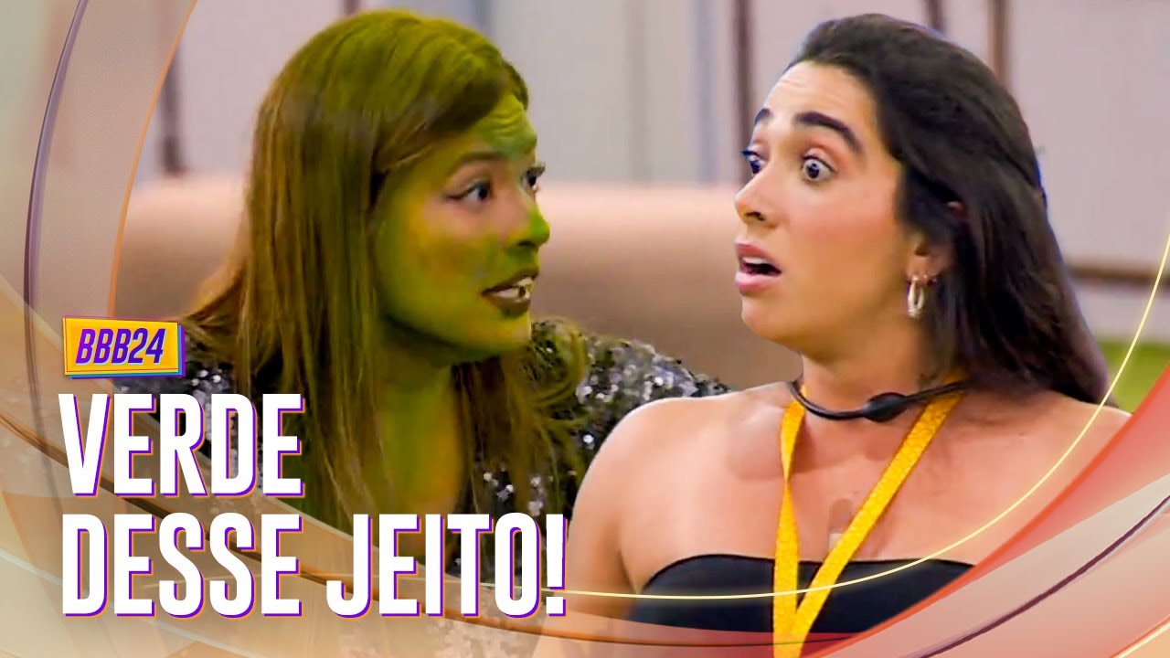 VOC&Ecirc; &Eacute; QUEM? VERDE DESSE JEITO? GIOVANNA E BEATRIZ DISCUTEM FEIO AP&Oacute;S SINCER&Atilde;O! 🔥 | BBB 24