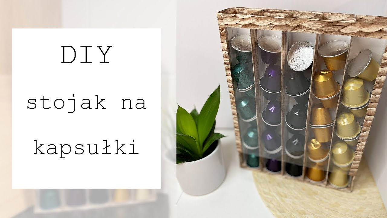 ZapoDIY | Stojak na kapsułki Nespresso
