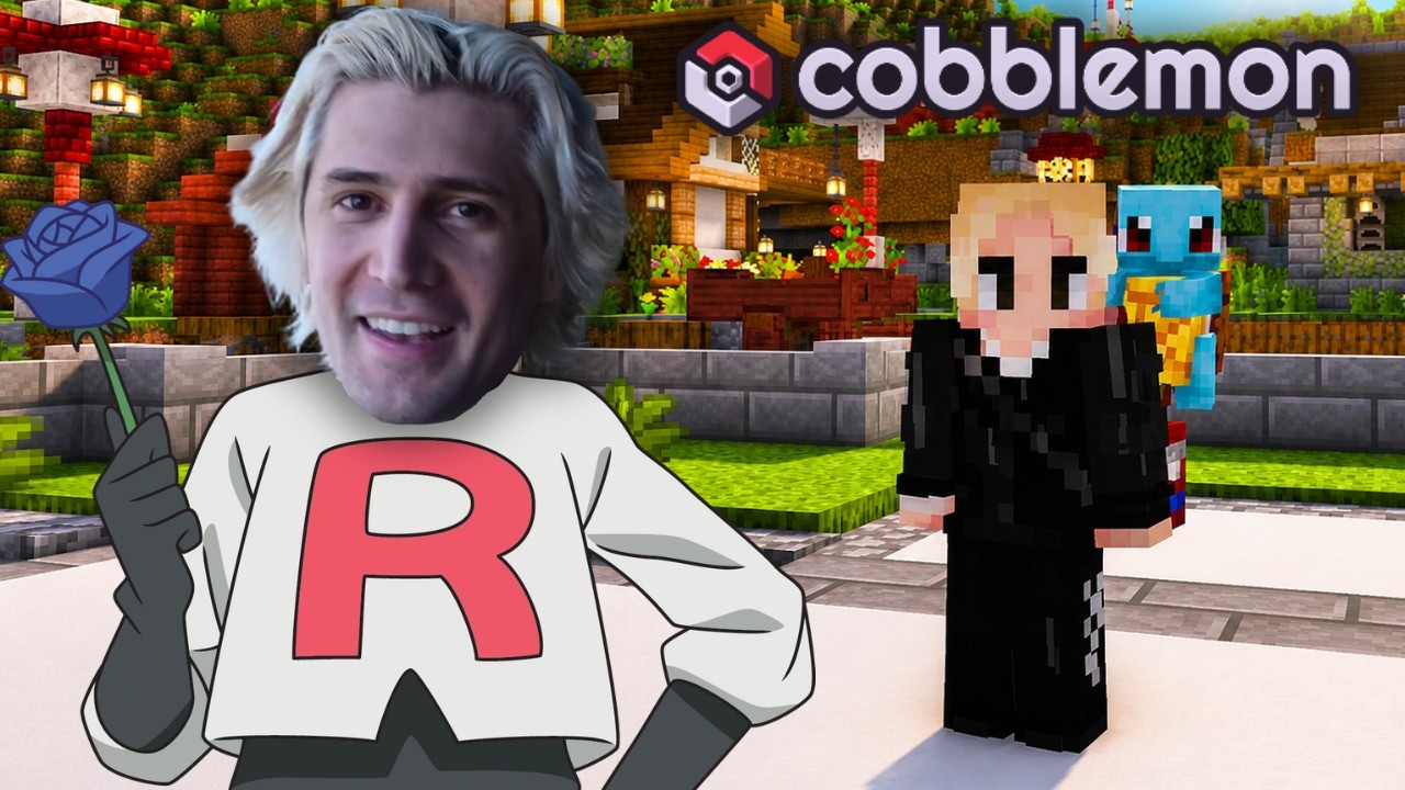 xQc&rsquo;s Cobblemon Journey BEGINS! (S1 Part 1)