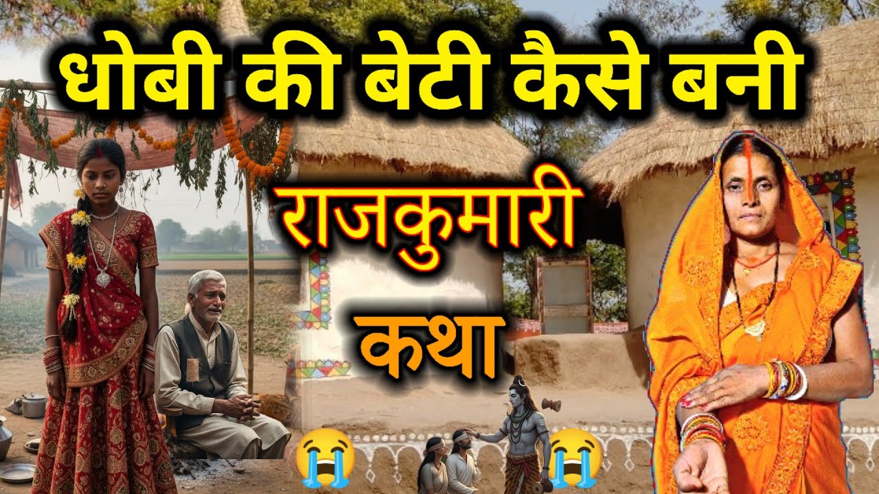 धोबी की बेटी कैसे बनी राजकुमारी | shiv charcha ki kahani | shiv guru ke katha | हर हर महादेव 🙏