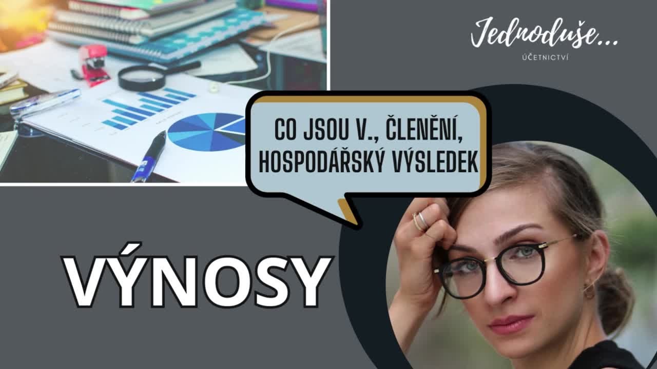 VÝNOSY - účetnictví - MATURITNÍ OTÁZKY