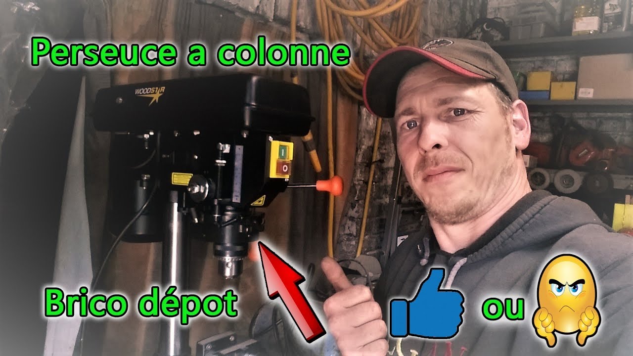Perceuce a Colonne BRICO DEPOT
