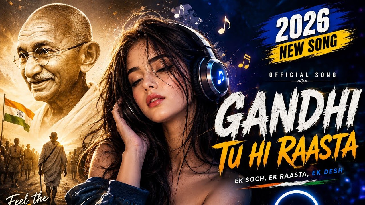  New Song 2026 | Gandhi Ji Anthem | New Trending ✨🎧 Mahatma Gandhi #alezenmusic 