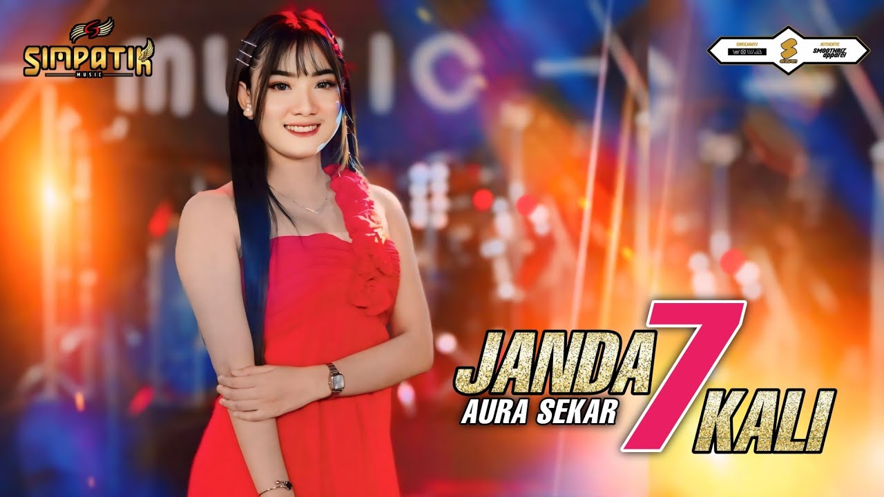 JANDA 7 KALI - AURA SEKAR - SIMPATIK MUSIC