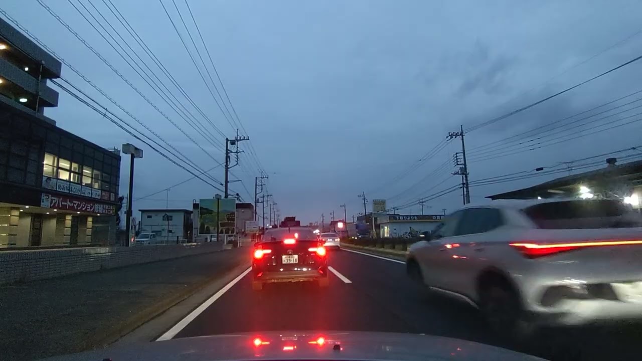 茨城県土浦市→つくば市　ドライブ