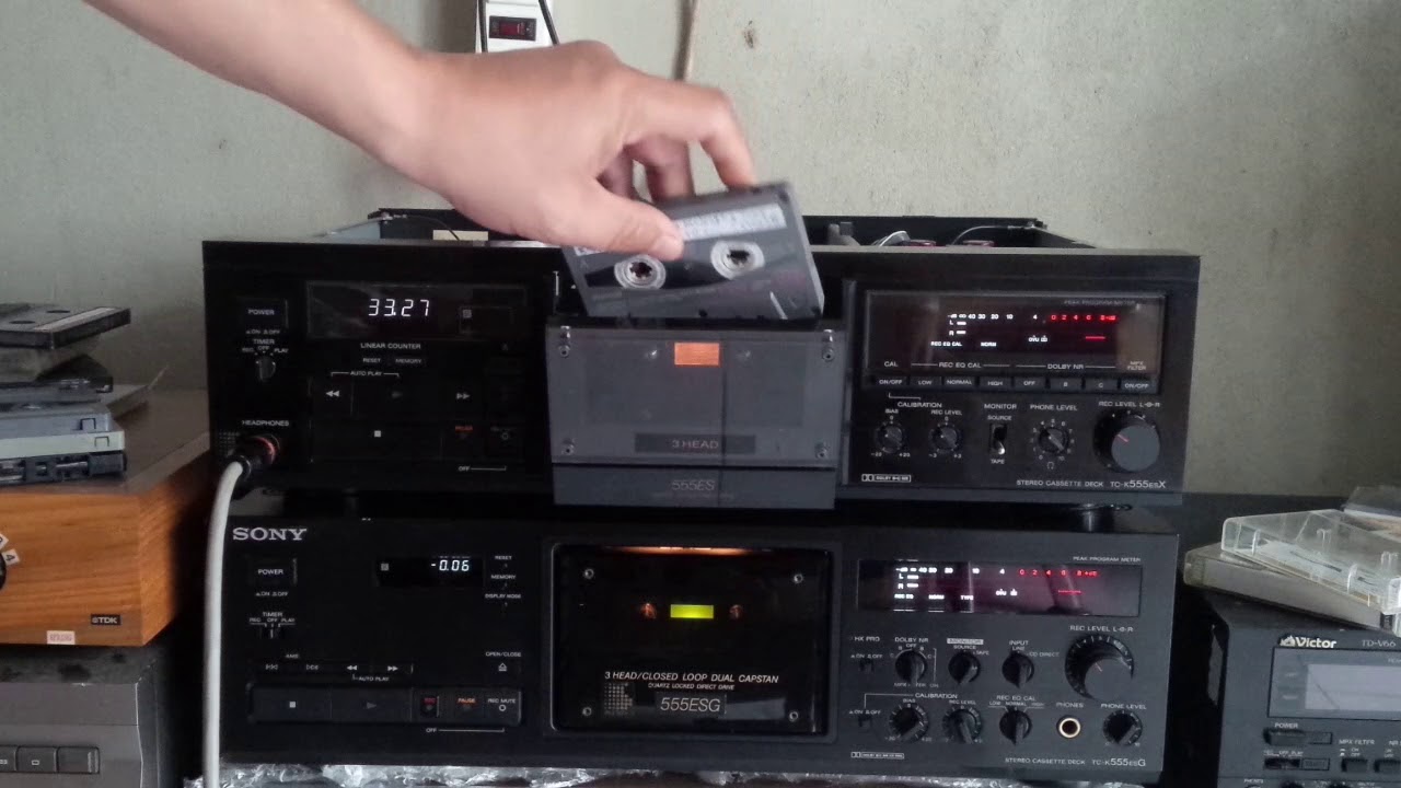 MONITOR AUDIO R852 MD   SONY TC 555ESX MOD PART 1