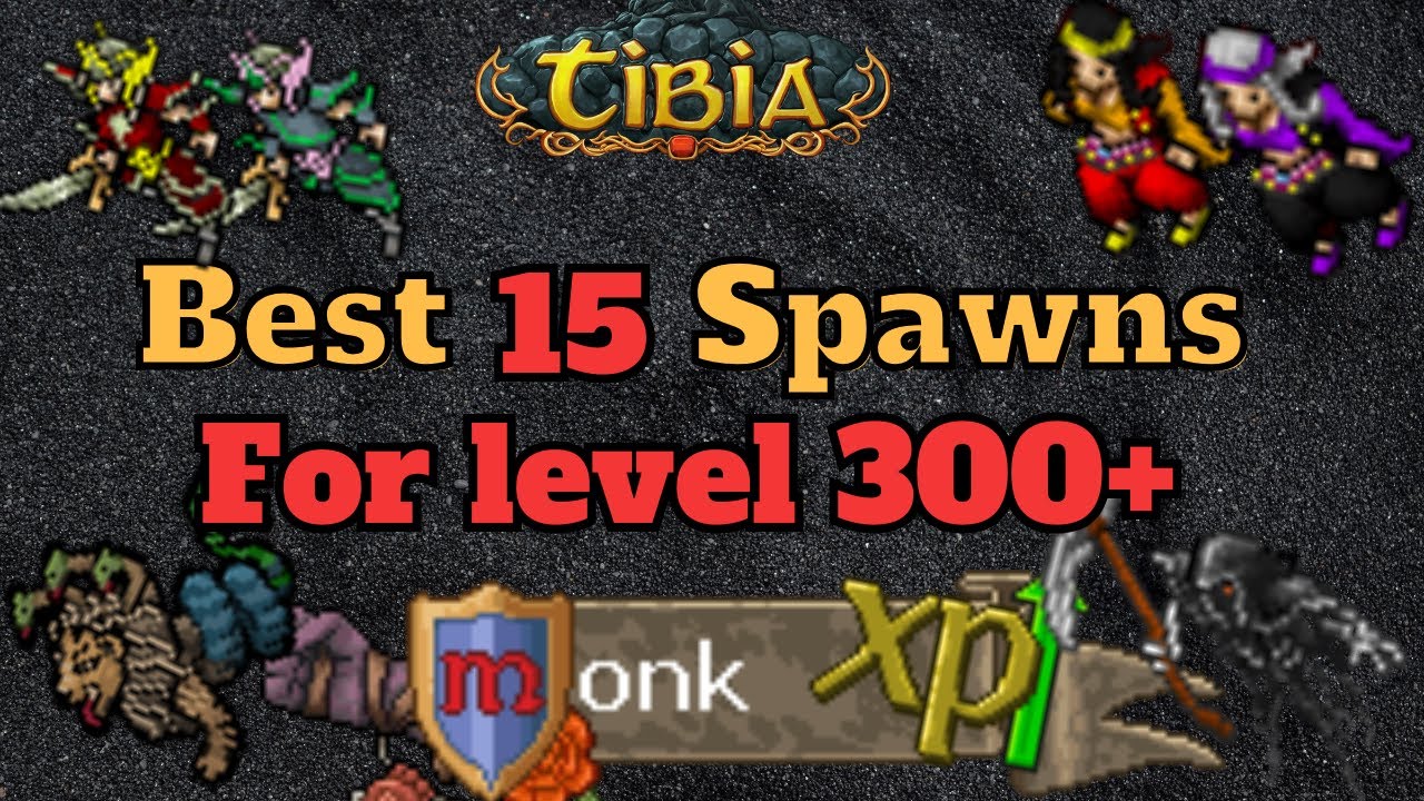 Где охотиться на монаха 300-го уровня [Tibia Solo Monk]