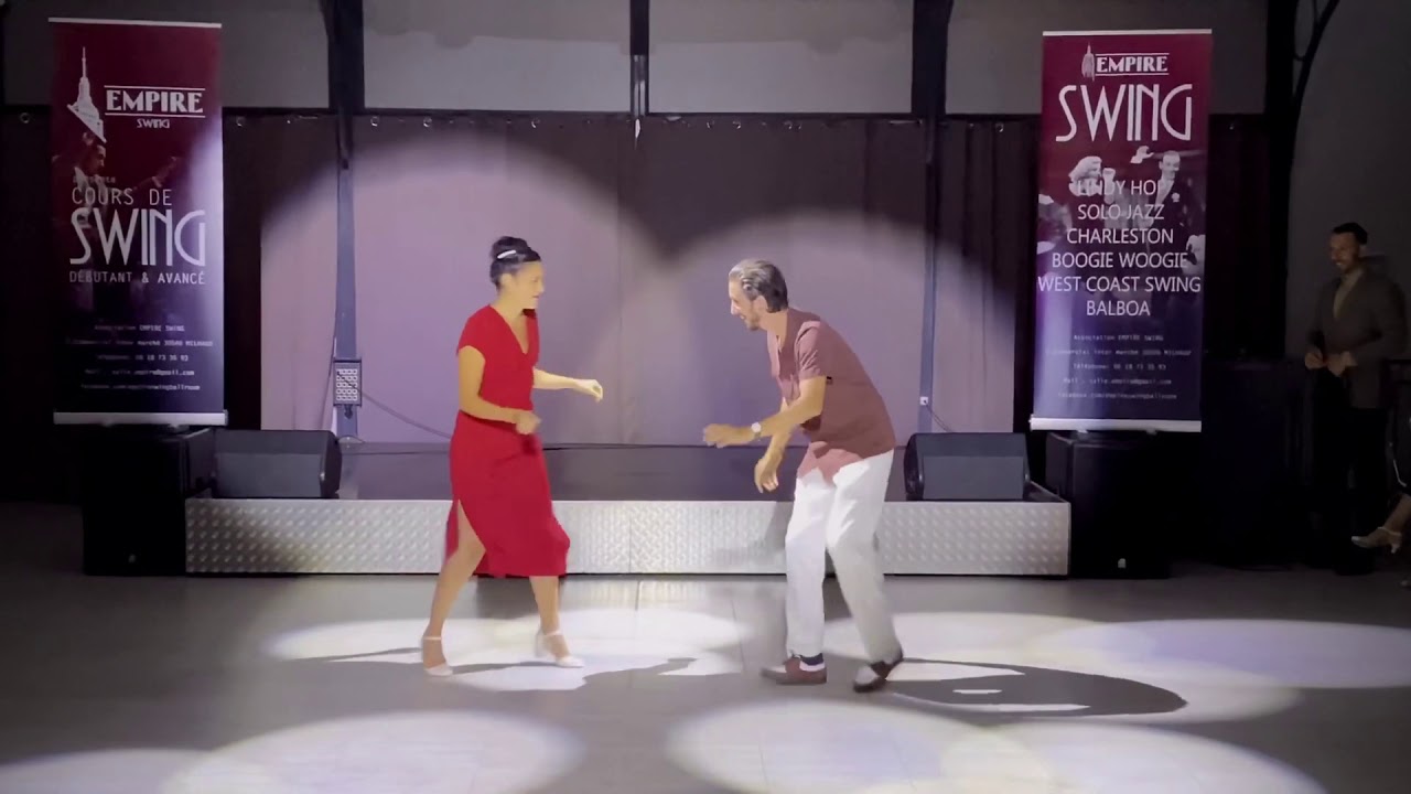 Boogie woogie - swing - improvisation - Florent and Roxane - Empire Swing Party
