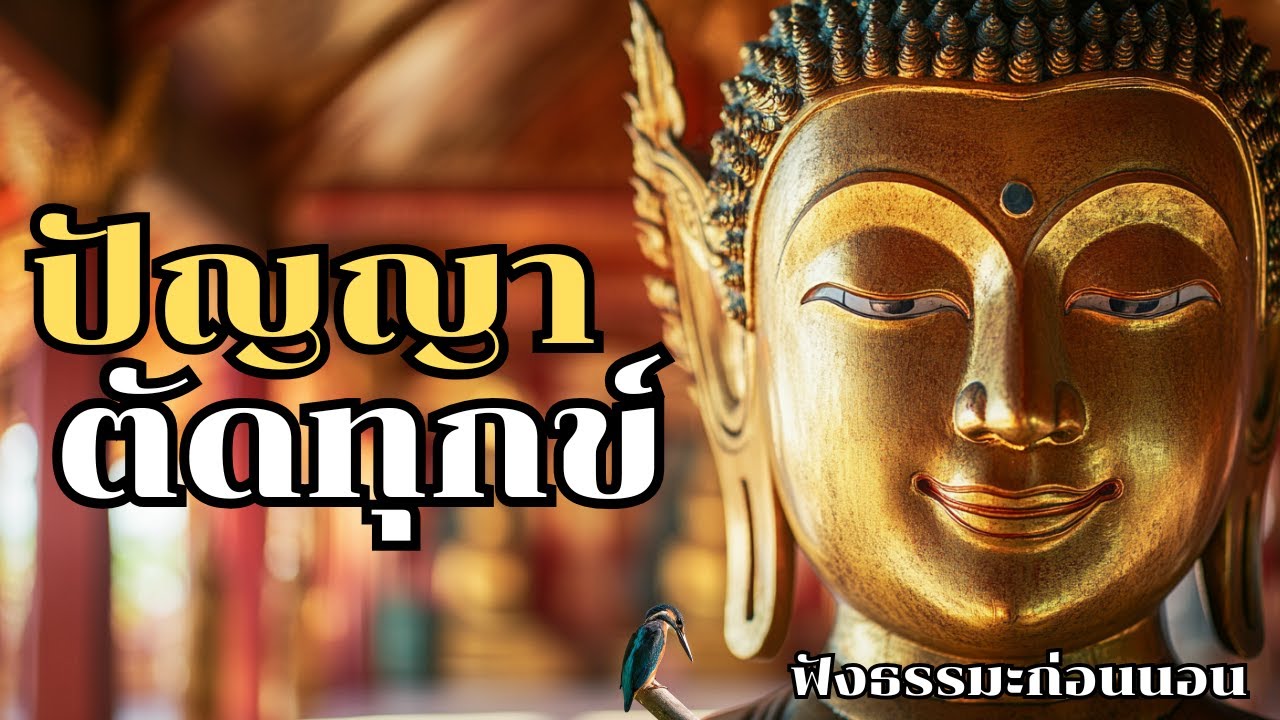 ฟังธรรมะก่อนนอน | ปัญญาตัดทุกข์ ปล่อยวางได้จริง