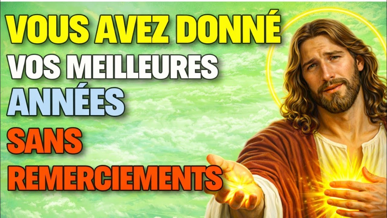 ✝ TU AS DONNÉ TES MEILLEURES ANNÉES AUX AUTRES — JE NE T’AI PAS OUBLIÉ