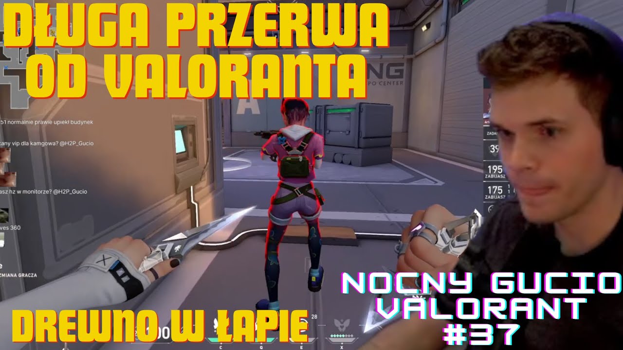 Powrót z Norwegii i Powrót do Valo | Nocny Gucio Valorant #37