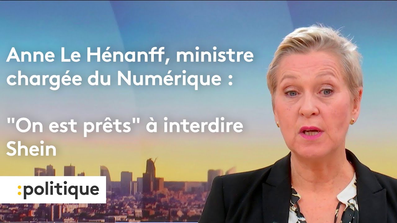 Anne Le H&eacute;nanff, ministre charg&eacute;e du Num&eacute;rique, est l'invit&eacute;e politique de la matinale du 26/11
