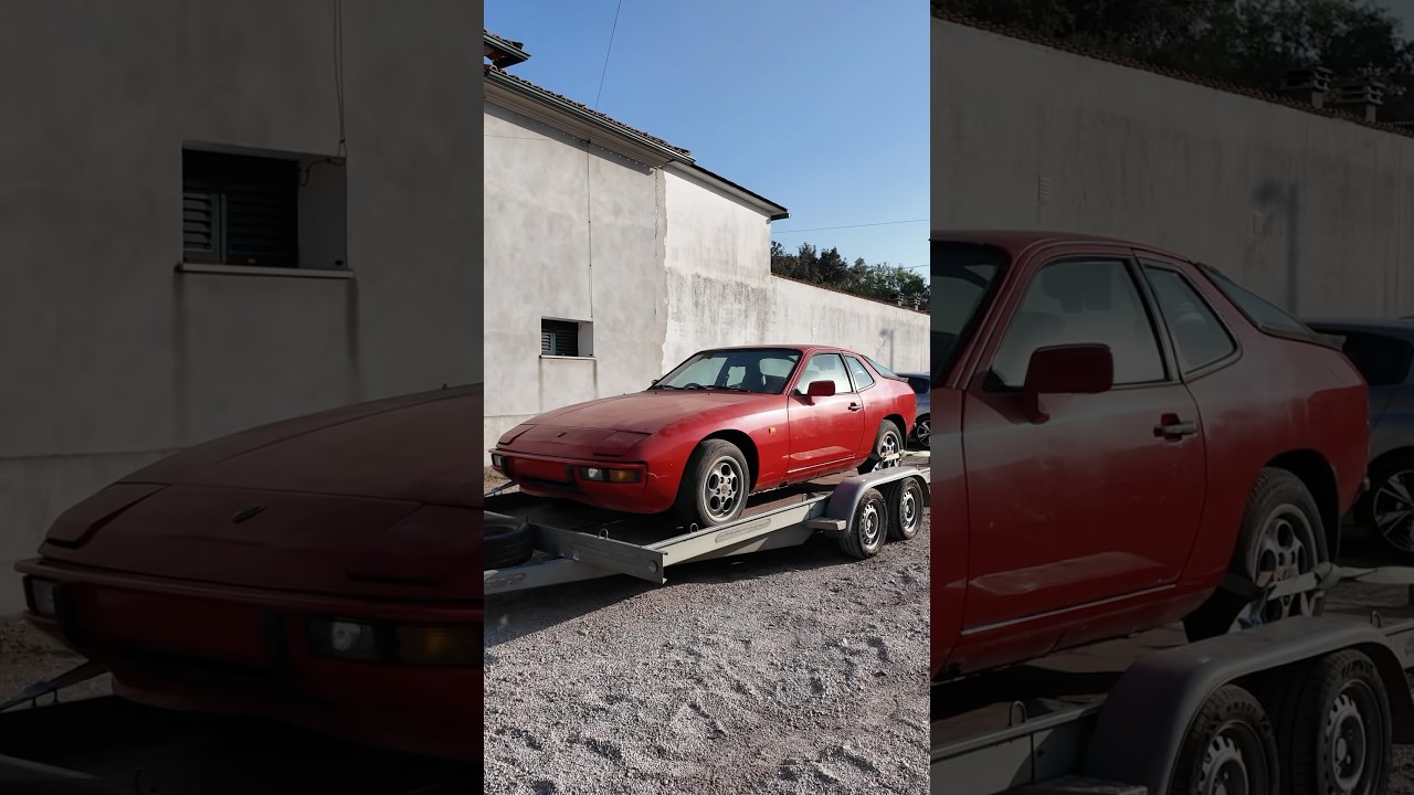 Porsche 924 S resgatado e dispon&iacute;vel para venda no nosso site! 🛠️🧰