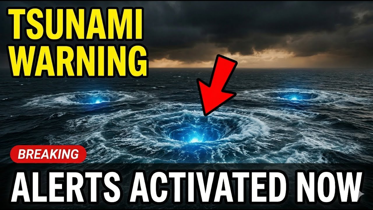 УГРОЗА ЦУНАМИ! Три землетрясения произошли в течение нескольких часов в Тихоокеанском огненном ко...