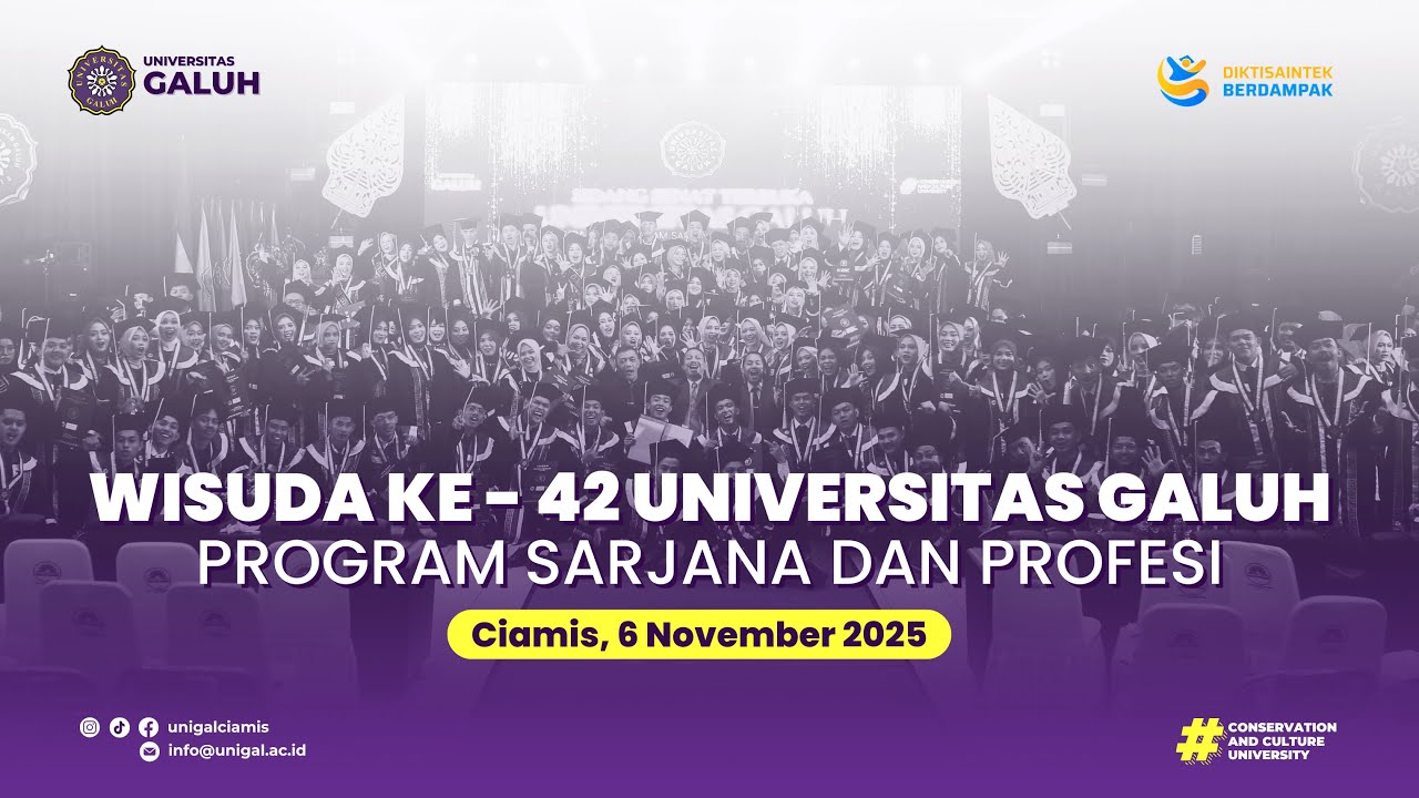 WISUDA KE -42 UNIVERSITAS GALUH PROGRAM SARJANA PROFESI