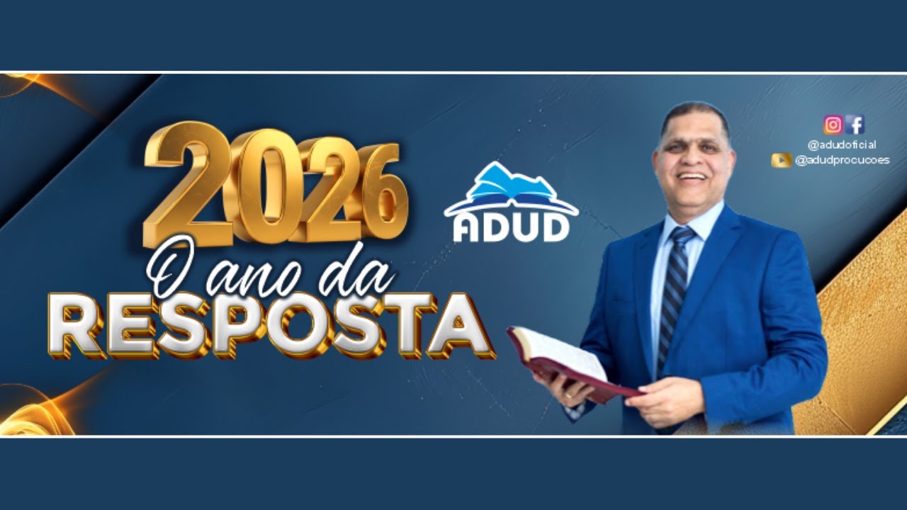 Culto da Vitória com o Pastor Marcos Pereira na ADUD - 28/01/2026