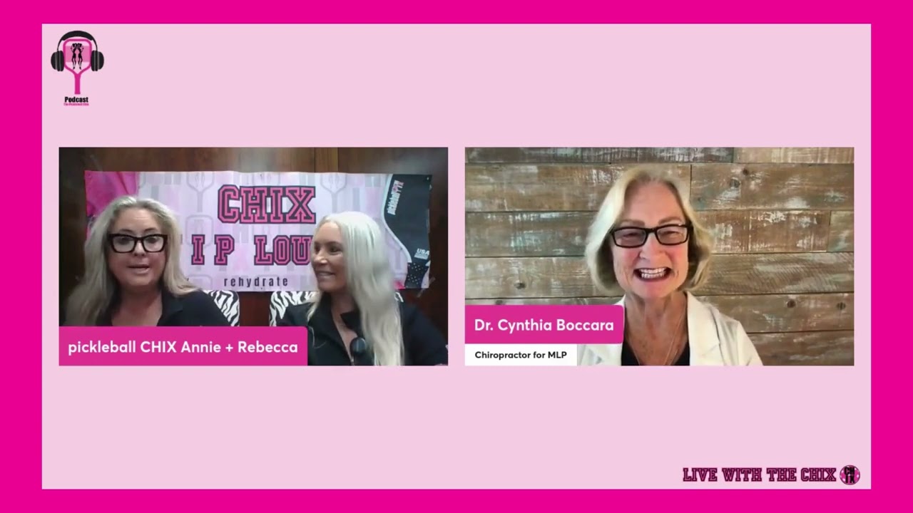 "Pickleball Recovery“ 3 Tools You Want to Use  Dr. Cynthia Boccara MLP Chiropractor