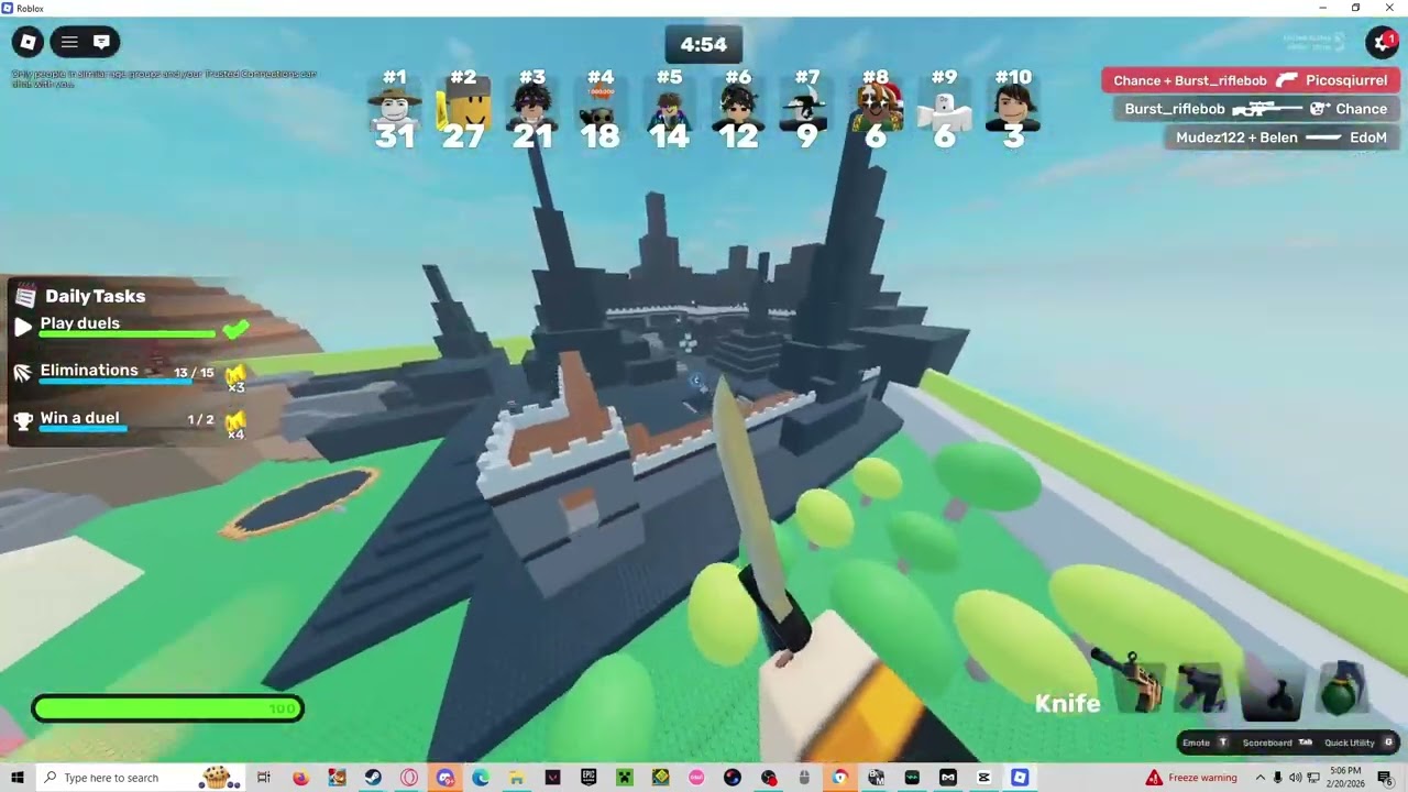First time playing Free for All in Rivals