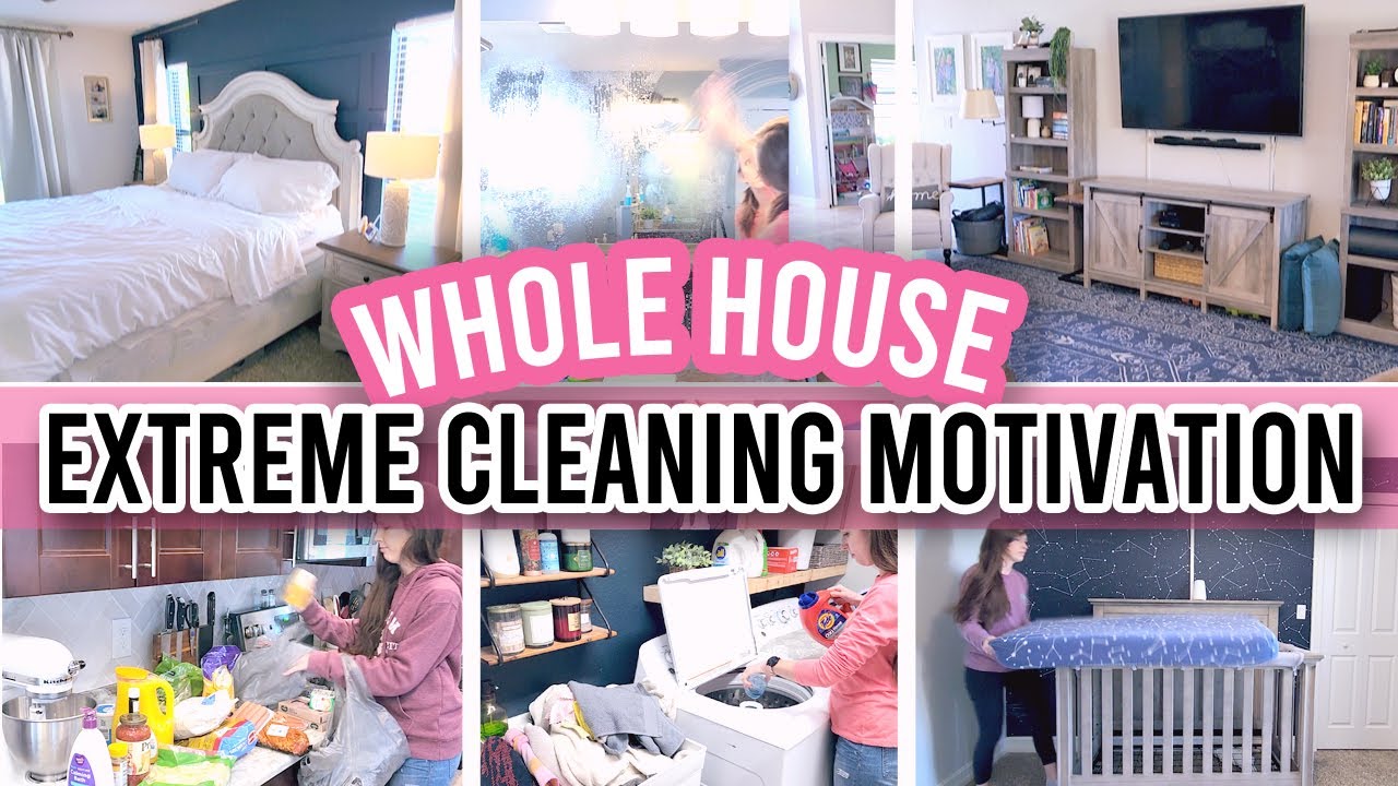 ✨NEW✨ WHOLE HOUSE CLEANING MOTIVATION 2024 | ALL DAY CLEAN WITH ME! | Shelby Marybeth