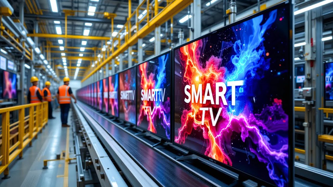 How LED SMART TVs Are MADE 📺 | Manufacturing PROCESS 🏭
