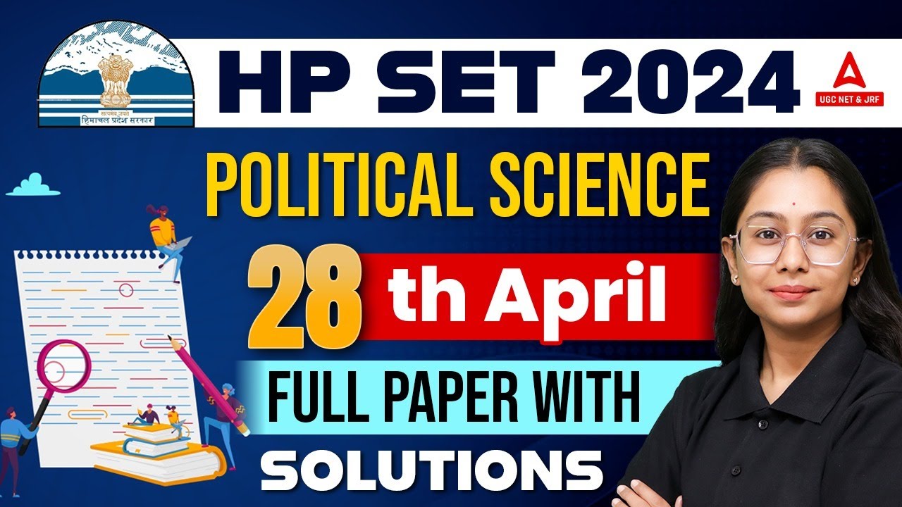 HP SET Answer Key 2024 | HP SET Political Science Answer Key 2024