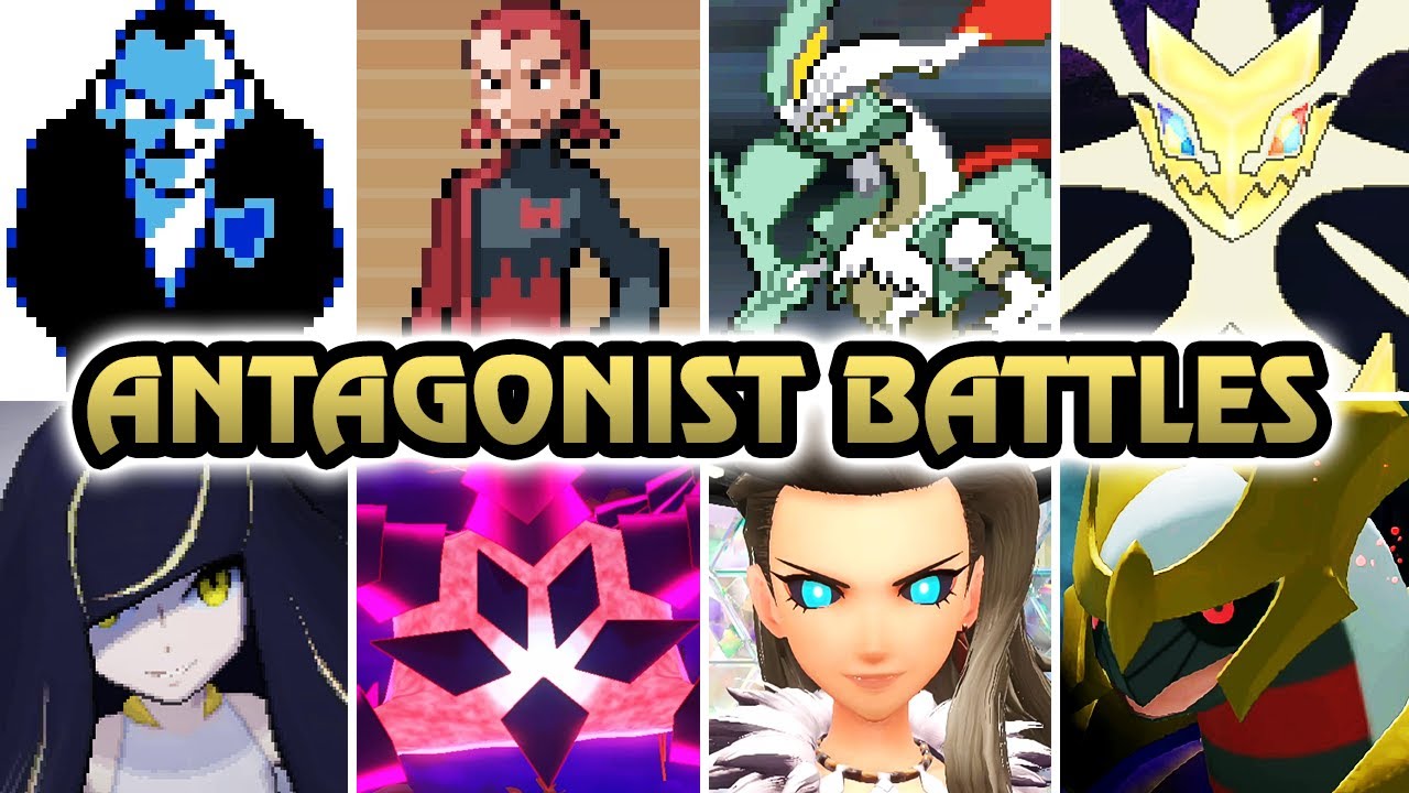 Evolution of Final Antagonist Pokémon Battles (1996 - 2024)