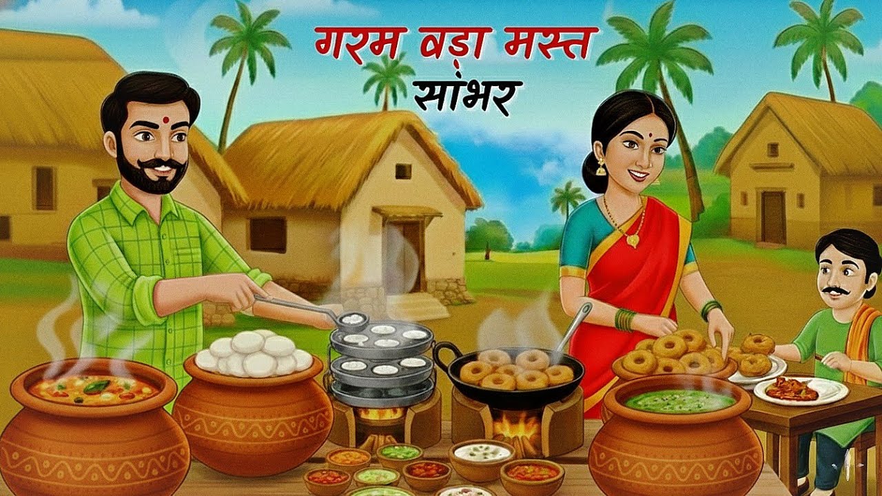 गरम वड़ा मस्त सांबर | Garam Vada Mast Sambar | hindi stories| moral stories | Hindi kahaniyan|kahani