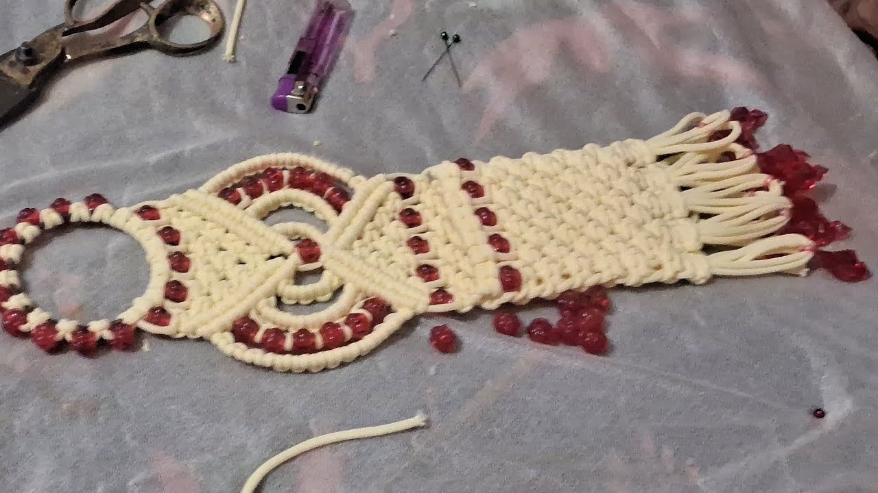 Pehla tu duja tu |Macrame craft| Easy craft idea|khushi #craft  #macrame #shortvideo#crochet #viral|