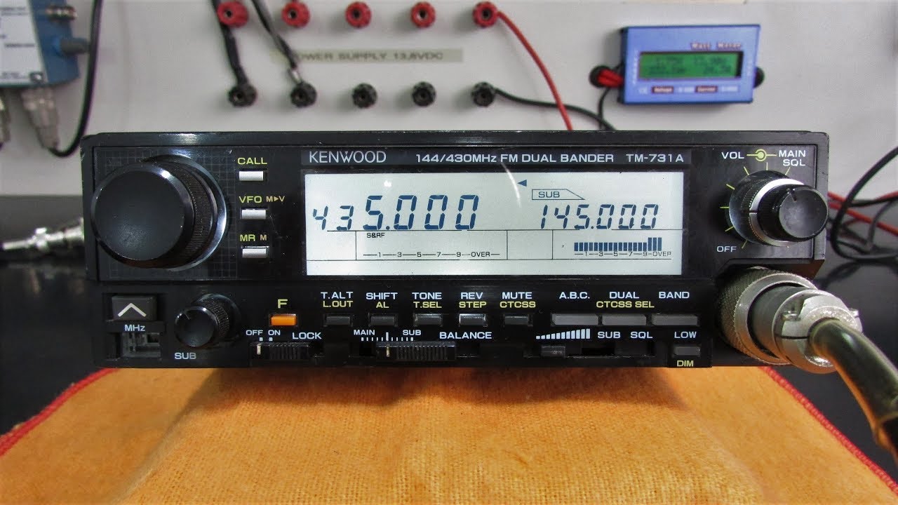 Kenwood TM-731A  Revisão Completa