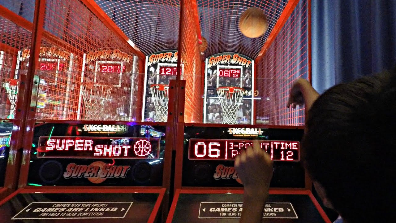 4 Player Super Shot Basketball Arcade Game Play